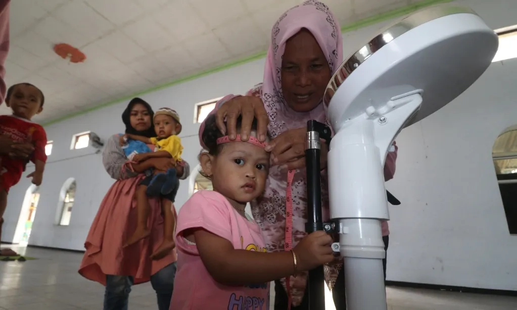 <p>Prevalensi Stunting Indonesia 19,8% Pada 2024</p>