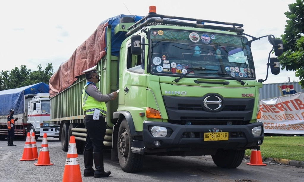 <p>Korlantas Sosialisasi Untuk Penindakan Ojol</p>