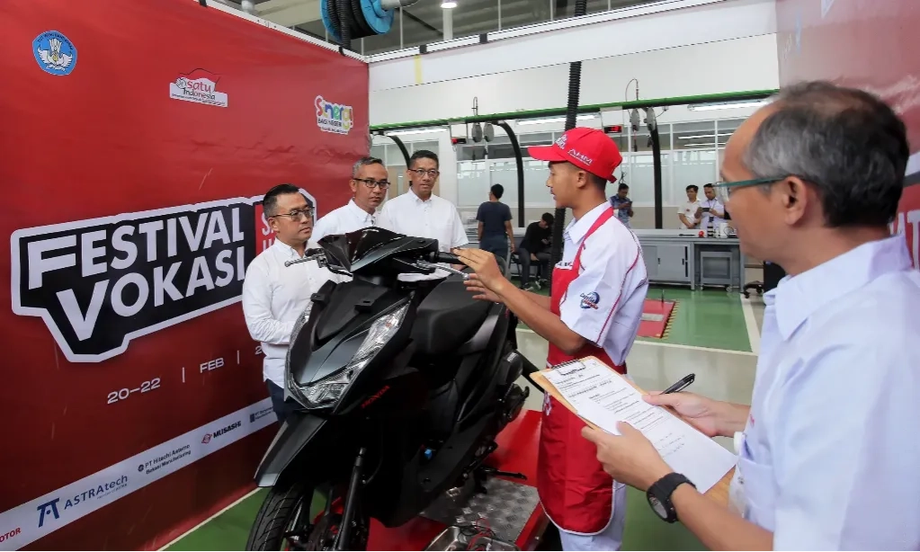 <p>Mendikti Tegaskan Indonesia Perkuat Pendidikan Vokasi&nbsp;</p>