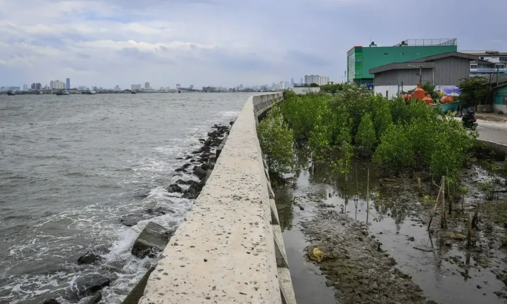 <p>Inisiatif <em>Giant Sea Wall&nbsp;</em>Untuk Melindungi Pesisir Jawa</p>