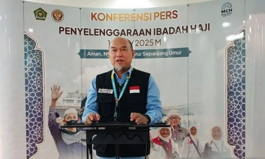 <p>Kemenkes Imbau Jemaah Haji Prokes Cegah Covid-19</p>