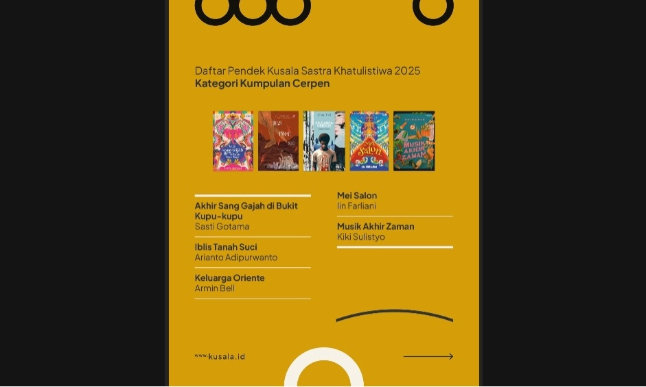 <p>Kusala Sastra Khatulistiwa Dorong Promosi Karya Sastra Lebih Luas</p>