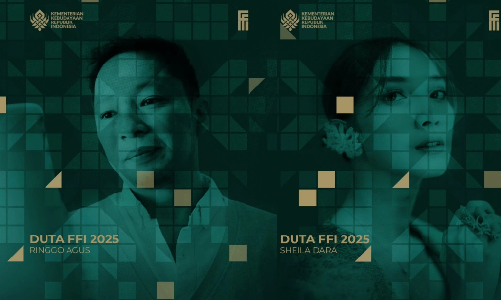 <p>Ringgo Agus Rahman dan Sheila Dara Aisha Duta FFI 2025</p>