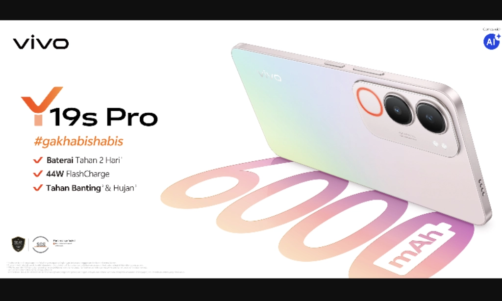 <p dir="ltr" id="isPasted">vivo Y19s Pro, <em>Smartpone</em> AI dengan Spek Badak Harga Rp1 Jutaan</p>