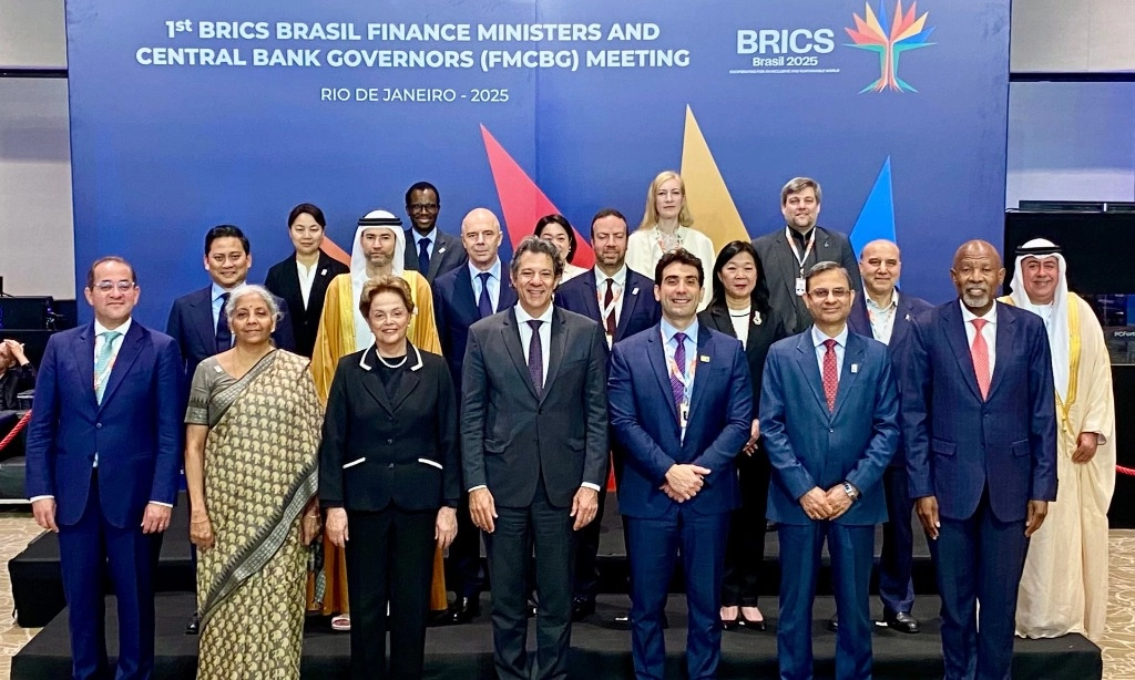 <p>Jadi Sorotan, Wamenkeu Thomas Ajak BRICS Kembangkan Keuangan Berkelanjutan</p>