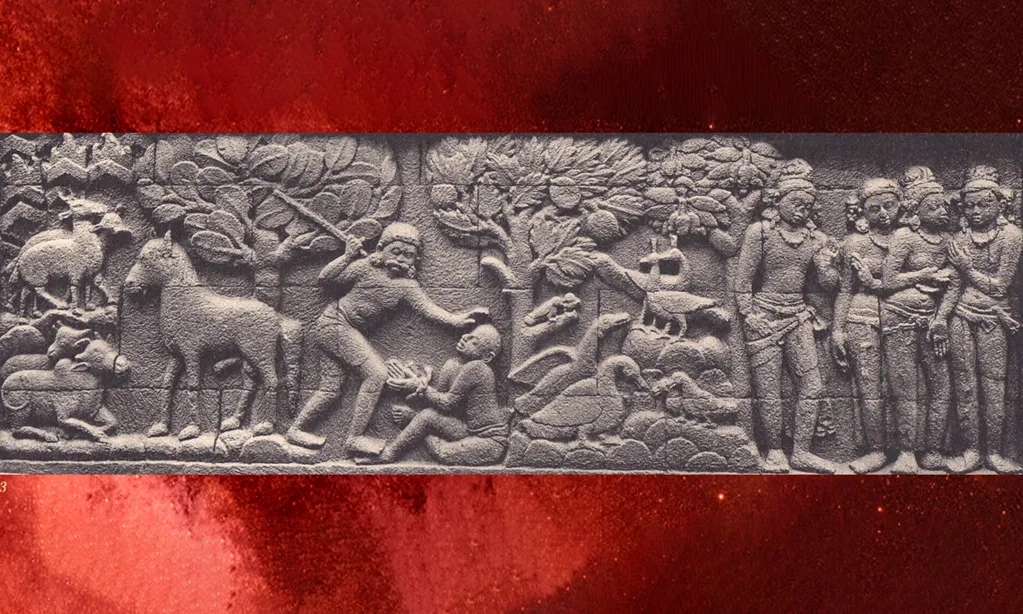 <p>Tafsir Relief Candi Borobudur Dalam Lukisan Karya Sohieb Toyaroja </p>