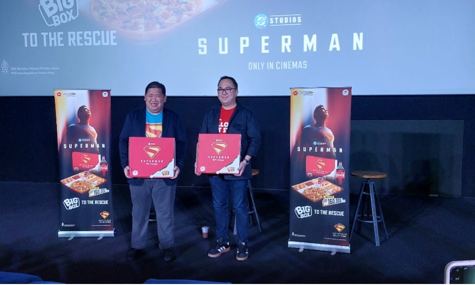 <p>Film dan Makanan Bersatu Dalam Edisi Terbatas Pizza Hut X Superman</p>