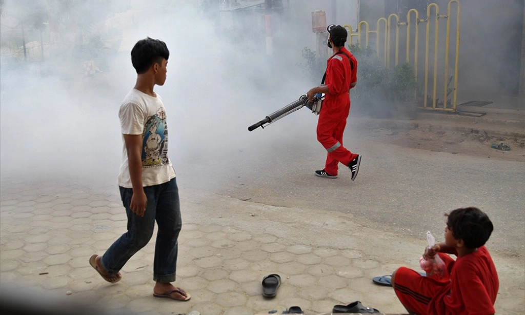 <p>Kemenkes Data 90% Wilayah Indonesia Endemis DBD&nbsp;</p>