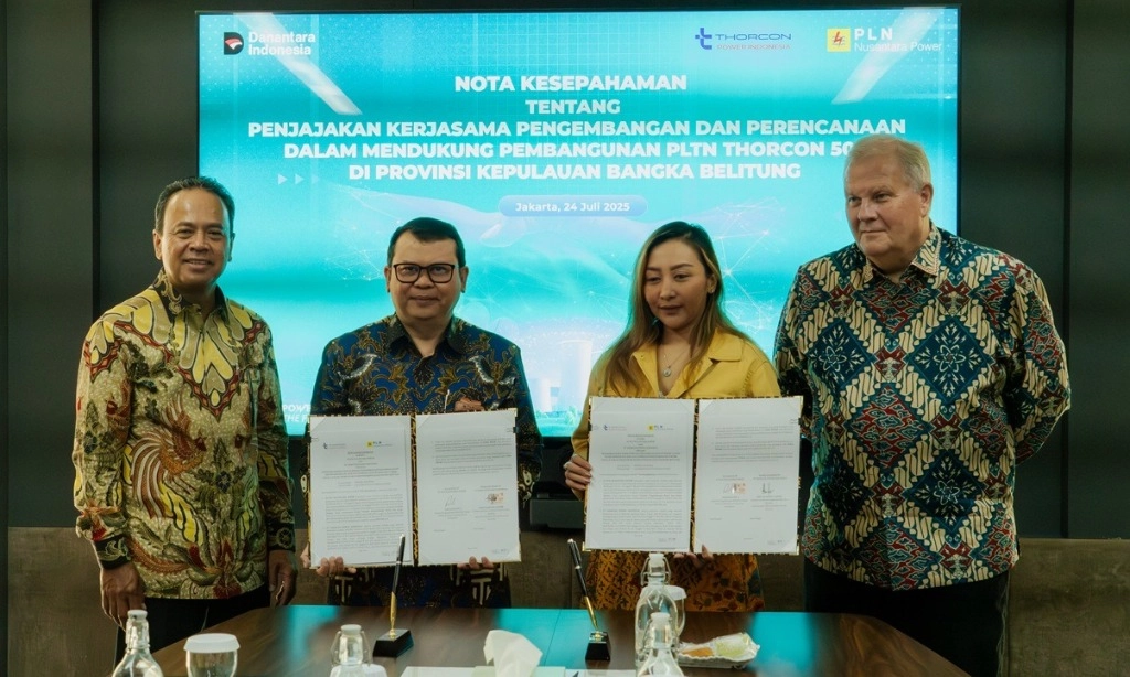 <p>PLN NP-ThorCon Kaji Pembangkit Listrik Nuklir di Bangka Belitung</p>