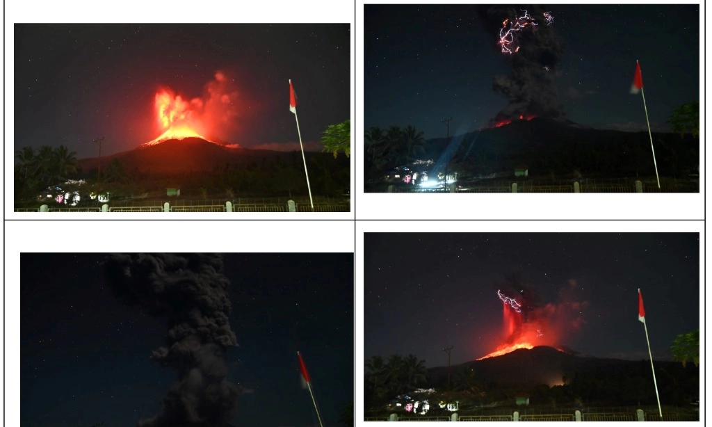 <p>Gunung Lewotobi Meletus Dengan Abu Setinggi 18 Km</p>