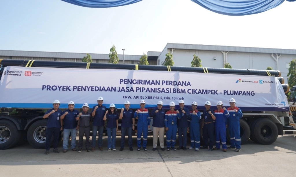 <p>Pertagas Gandeng Krakatau Steel Penuhi Kebutuhan Pipa BBM Cikampek-Plumpang</p>