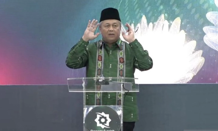 <p id="isPasted">Bos BI Pamer RI Jadi Pemain Utama Ekonomi Dan Keuangan Syariah Dunia</p>