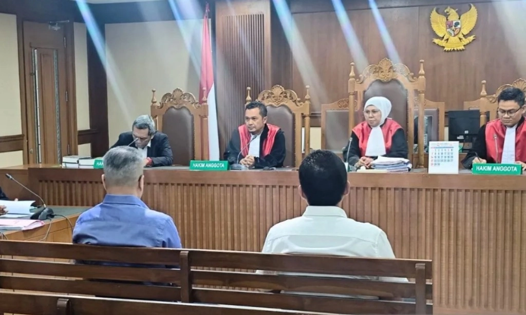 <p>Cuci Uang Korupsi Ore Nikel Antam, Bos Lawu Agung Dituntut 6 Tahun</p>