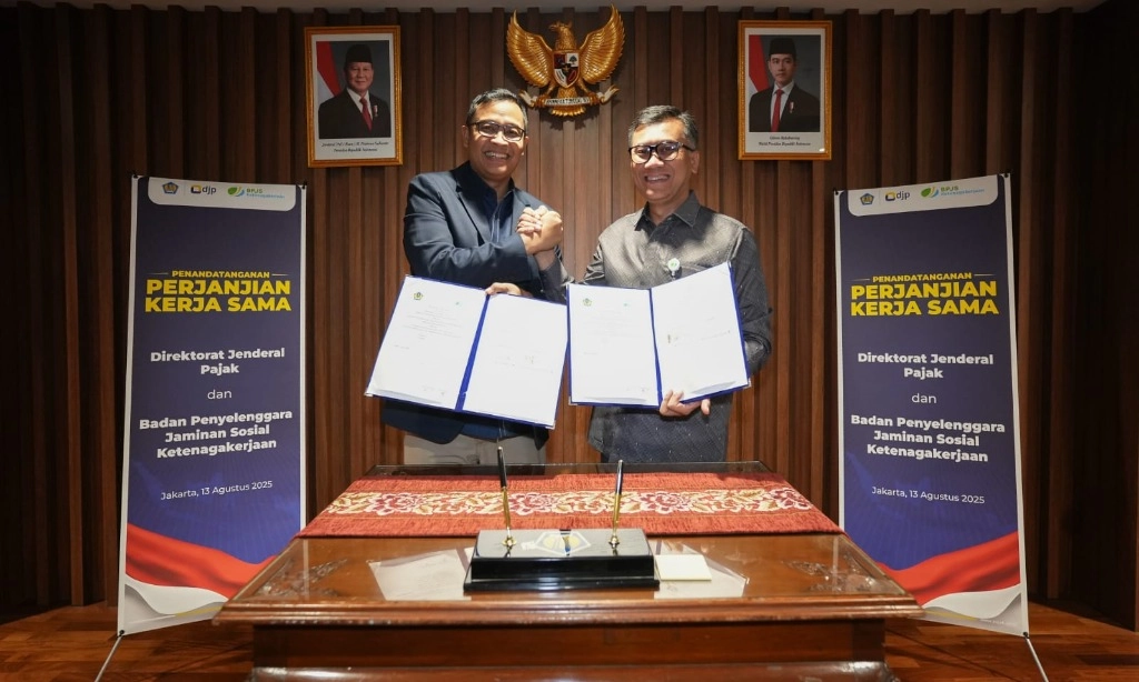 <p>Naikkan <em>Tax Ratio</em>, DJP Gandeng BPJS Ketenagakerjaan Optimalisasi Perpajakan</p>