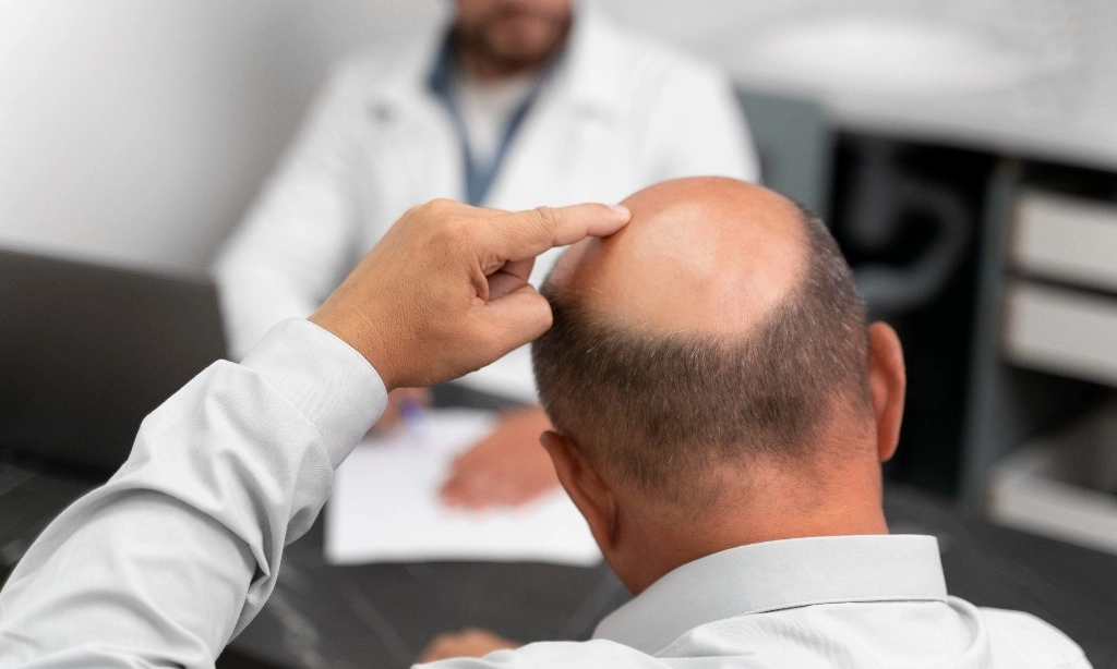 <p>Stres Picu Kebotakan</p>