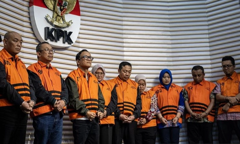 <p>Istri Tersangka Pemerasan K3 Jadi Pegawai KPK</p>