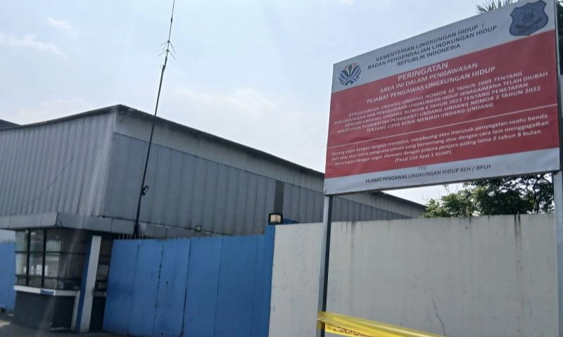 <p>5 Perusahaan Pencemar di Tangerang Kena Sanksi</p>