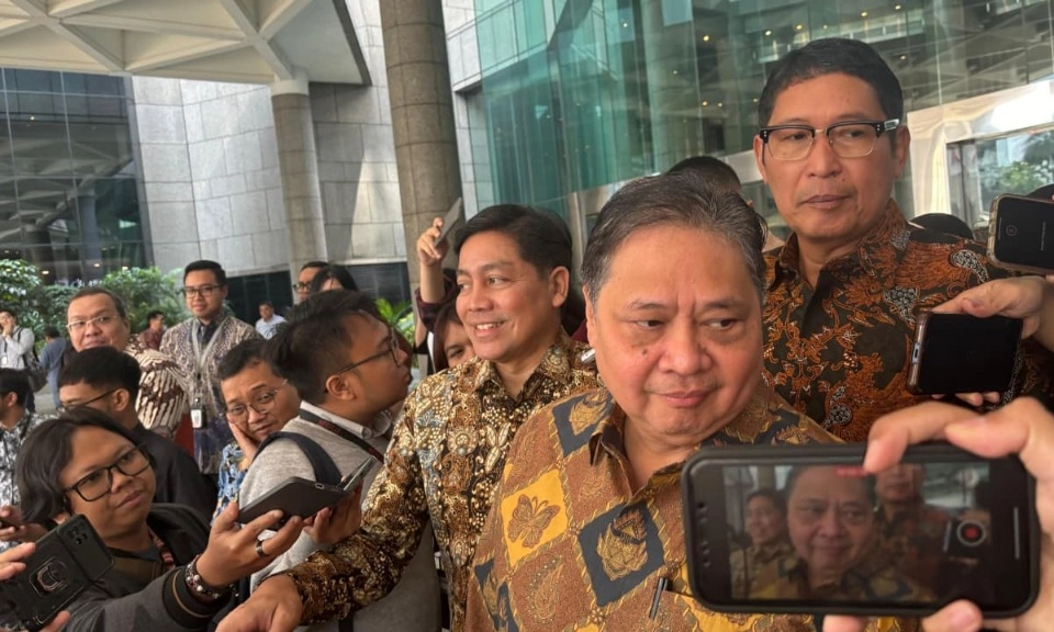 <p>Pasca Demo, Airlangga Minta Investor-Pengusaha Tetap Tenang dan Optimis</p>