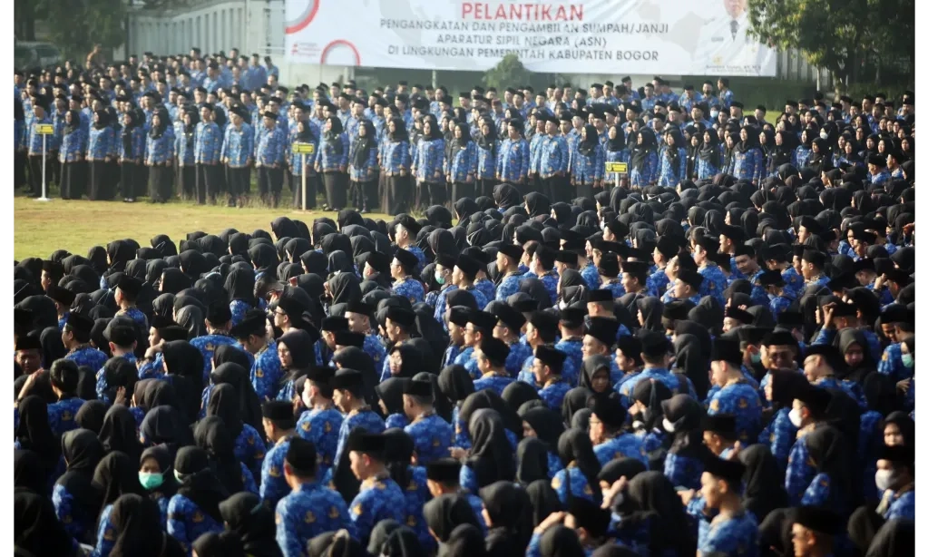 <p>ASN Di Bogor Dilarang<em>&nbsp;</em>Flexing</p>