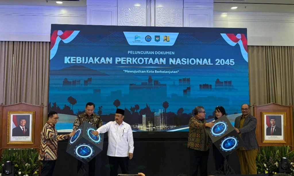 <p id="isPasted">Pemerintah Luncurkan Dokumen Kebijakan Perkotaan Nasional 2045</p>