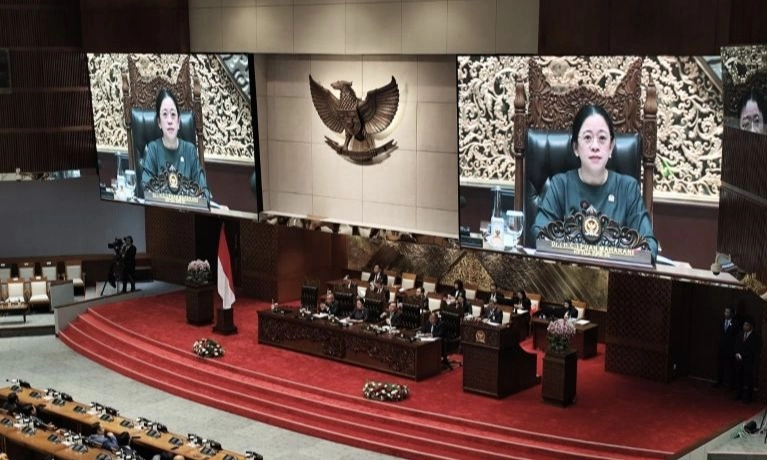 <p>Paripurna DPR Setujui RAPBN 2026 Disahkan Jadi UU</p>