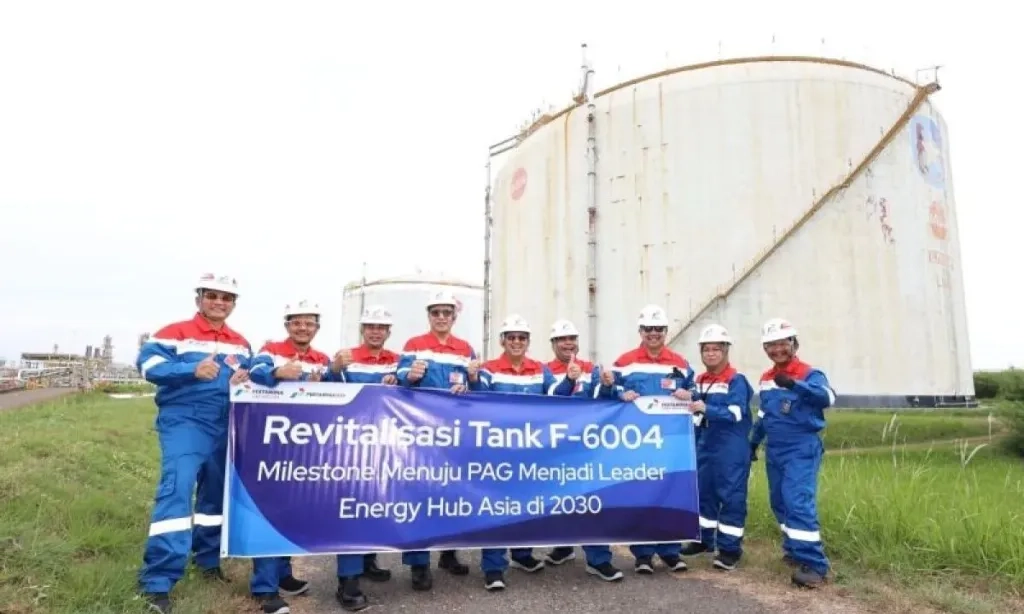 <p>Tangki LNG Arun Tuntas Akhir 2025! PGN Bidik Kenaikan Utilisasi 25%</p>