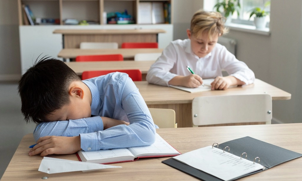<p>Anak Sering Ngantuk Di Kelas, Bisa Jadi Kekurangan Zat Besi</p>