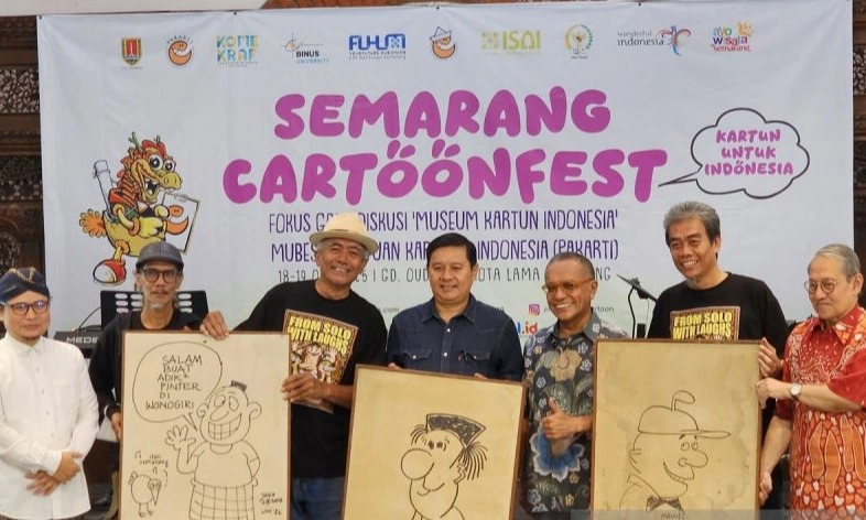 <p id="isPasted">Kartunis Indonesia Dorong Pendirian Museum Kartun di Semarang</p>