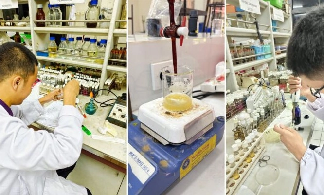 <p>IPB University Kembangkan Hidrogel Luka Bakar Dari Kulit Pisang Kepok</p>