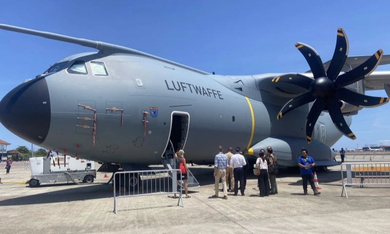 <p>Pesawat Angkut Baru Airbus A400M Tiba 3 November</p>