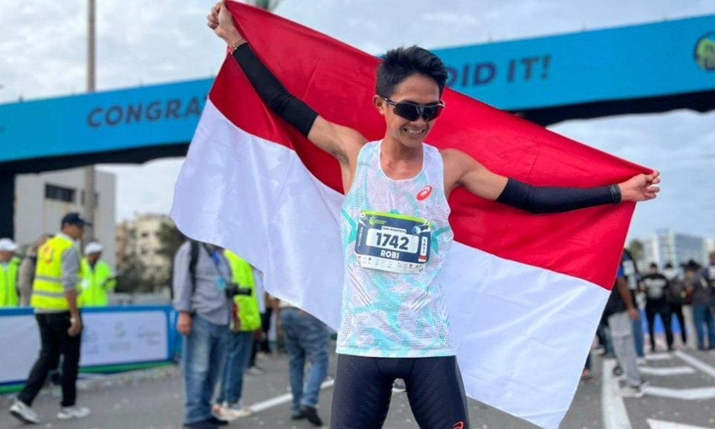 <p id="isPasted">Robi Syianturi Cetak Rekor Nasional Half Marathon Di Casablanca Marathon</p>