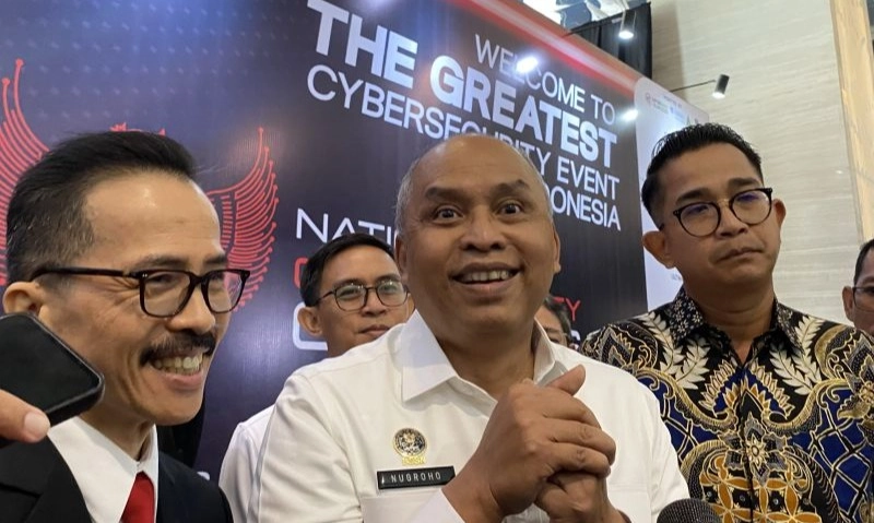 <p>Kepala BSSN Jelaskan Batasan Keamanan Siber</p>