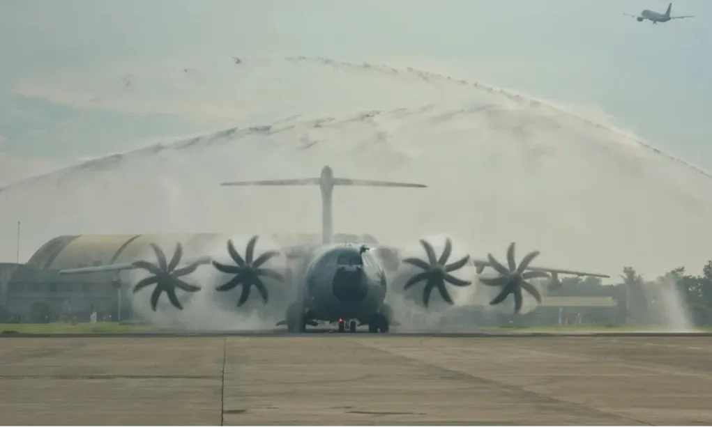 <p>Airbus A400M Kedua Tiba Di Indonesia Februari 2026</p>