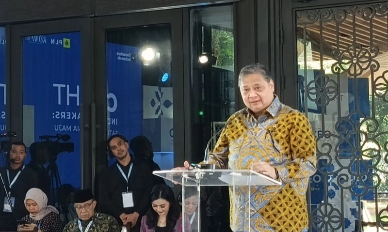 <p>Emas Picu Inflasi, Airlangga: Dampak Positif <em>Bullion Bank</em></p>