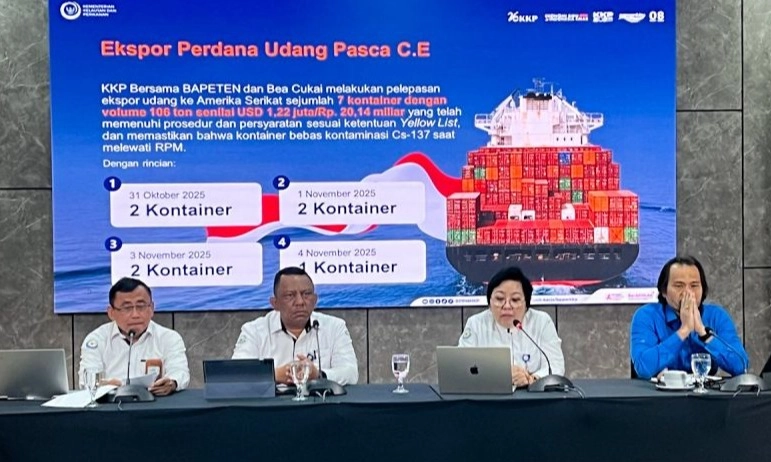 <p>Kantongi Sertifikat FDA, Ekspor Udang RI Kembali Diserap Pasar AS Rp20,14 M</p>