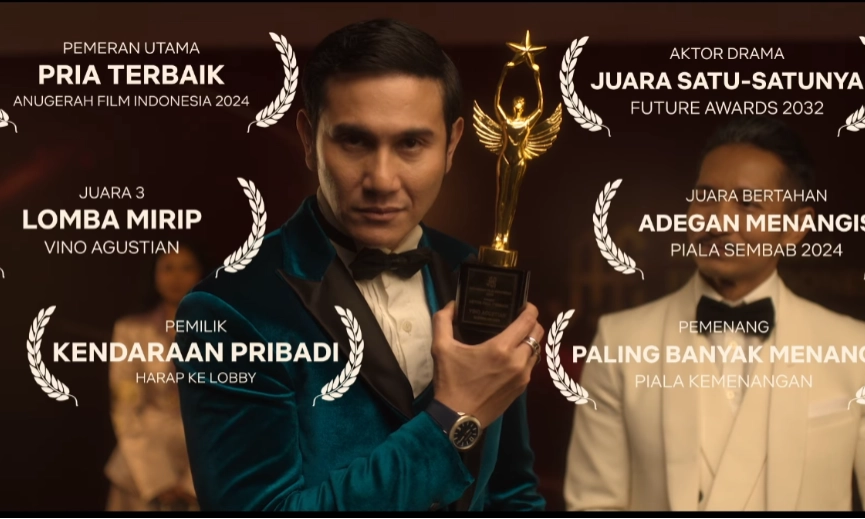 <p>Vino G. Bastian Jadi &quot;Si Paling Aktor&quot; Dalam Film <em>Lupa Daratan</em></p>