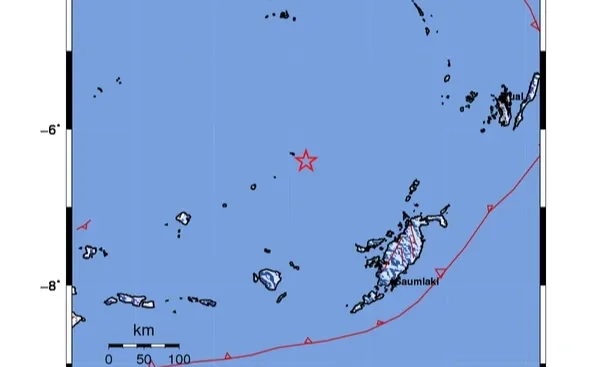 <p>Gempa M5,2 Guncang Tanmbar</p>