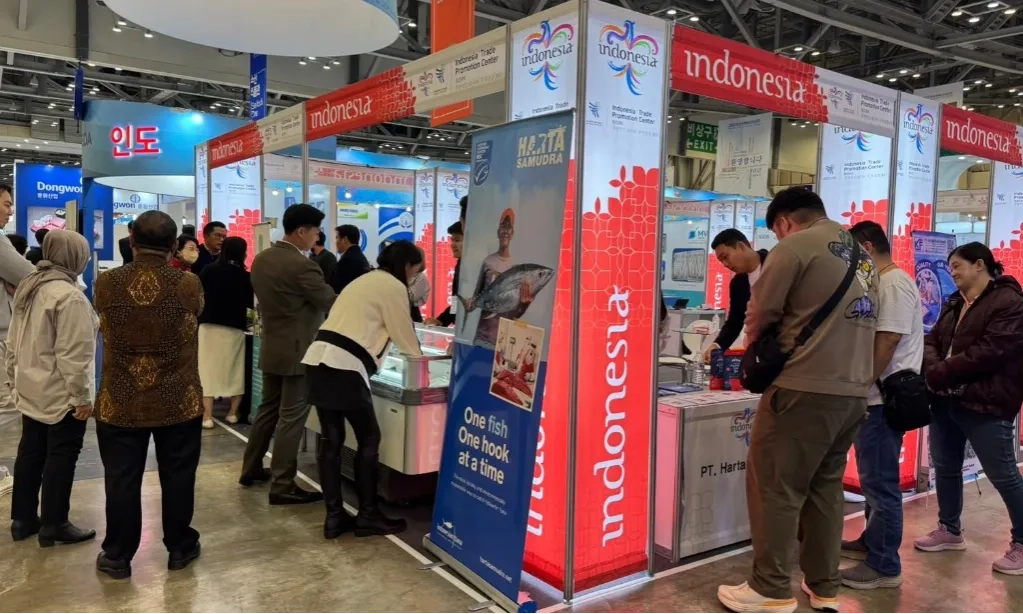 <p id="isPasted">Produk Boga Bahari Indonesia Catat Potensi Transaksi Rp44,7 Miliar Di Busan</p>