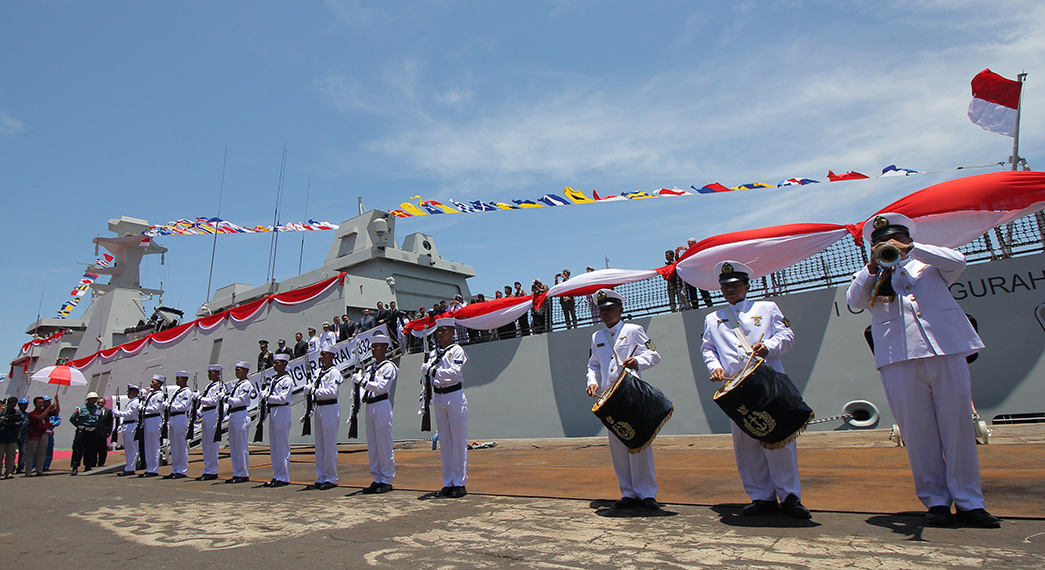 Panglima TNI Resmikan Kapal Perang I Gusti Ngurah Rai-332