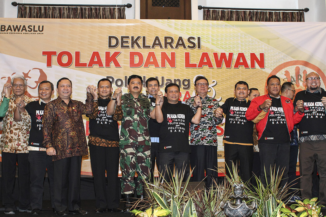 Ramai-ramai Lawan Politik Uang-SARA di Pilkada 2018