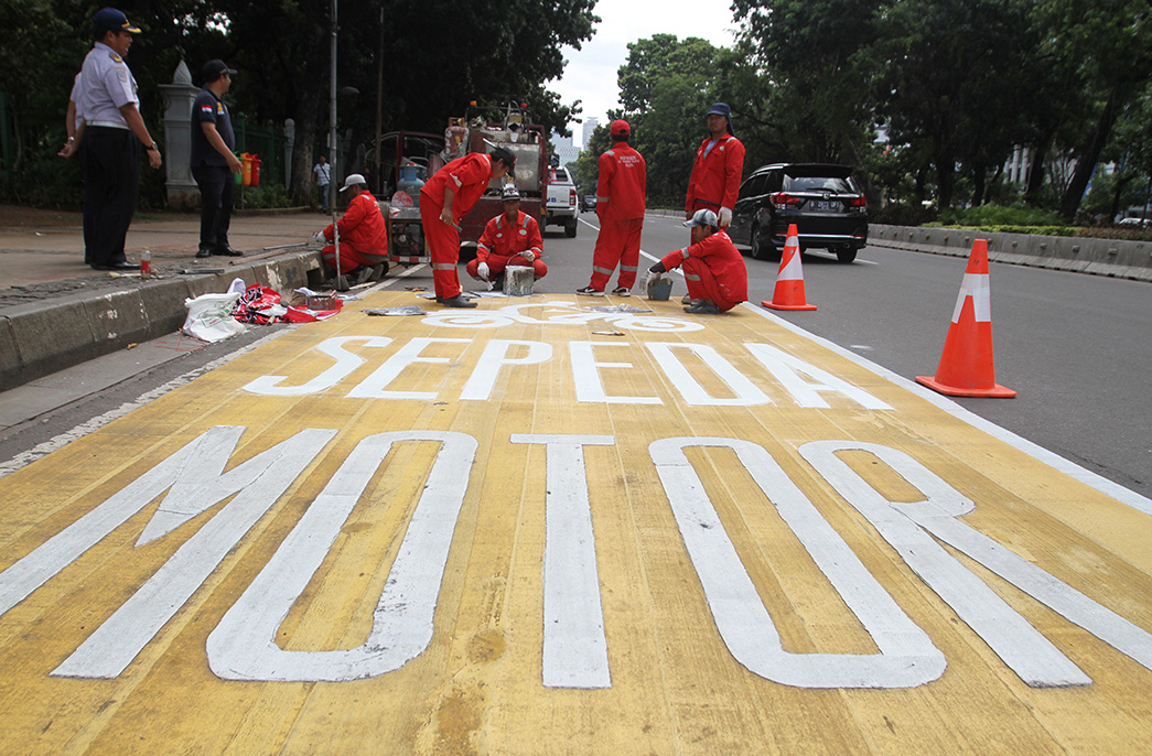 Setiap Hari Ada 480.000 Kurir Melewati Jalan Protokol Jakarta