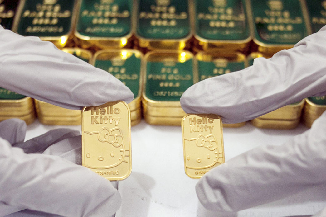 Antam Ekspor Emas “Hello Kitty’ Ke Jepang
