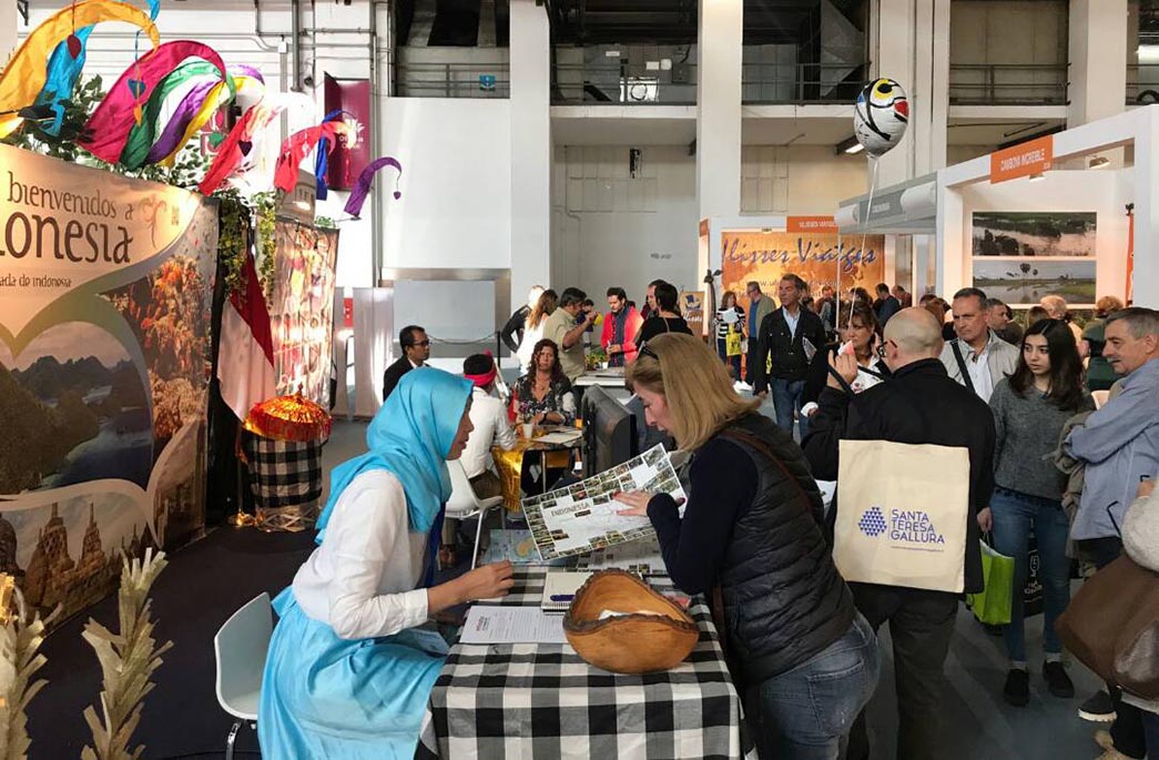 Bidik Wisman Spanyol, Indonesia Sukses Tebar Pesona di B-Travel