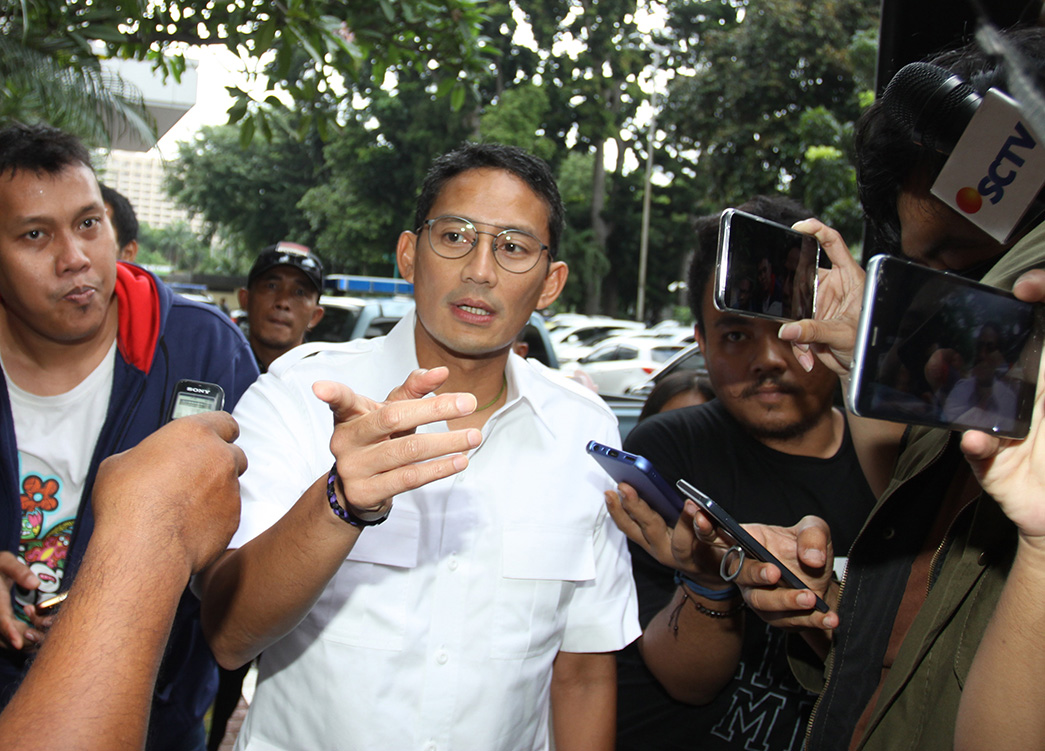 Sandiaga Ingin Warga Jakarta Beralih ke Transportasi Umum