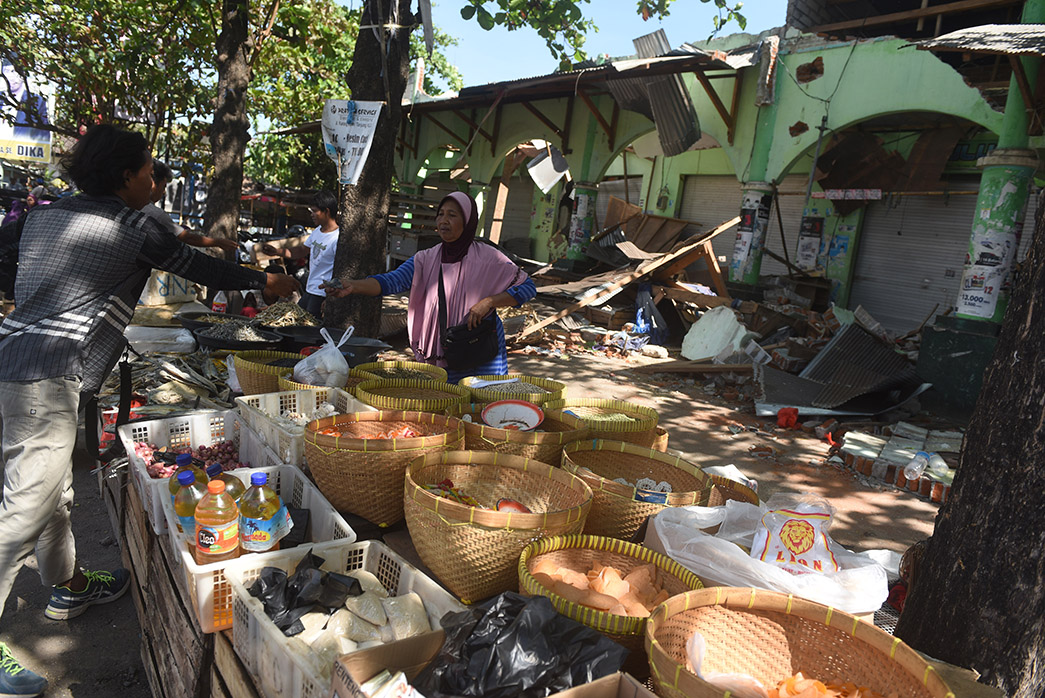 Pemerintah Priotaskan Rekonstruksi Prasarana Ekonomi di Lombok