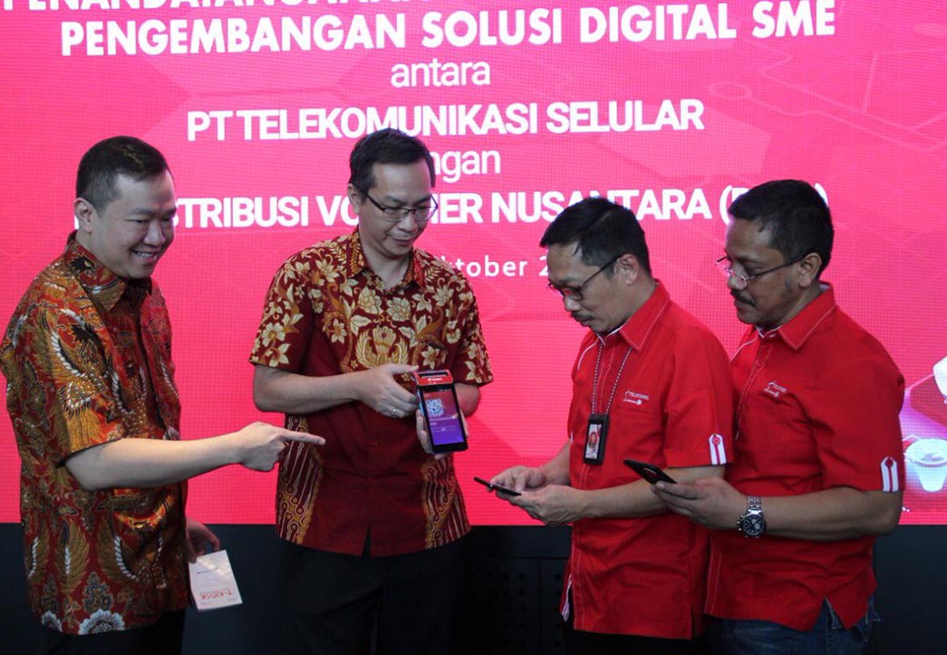 Dongkrak Digitalisasi UKM, Telkomsel dan Diva Hadirkan Kasir Digital