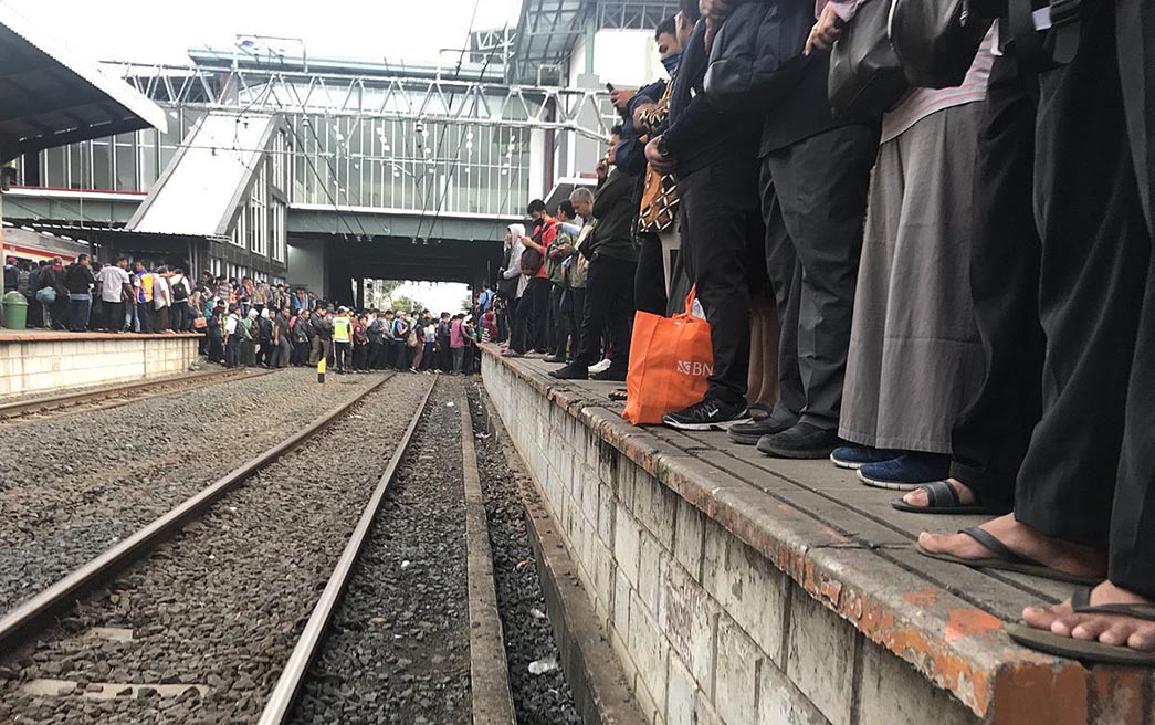 Stasiun Baru Cakung Diuji Coba