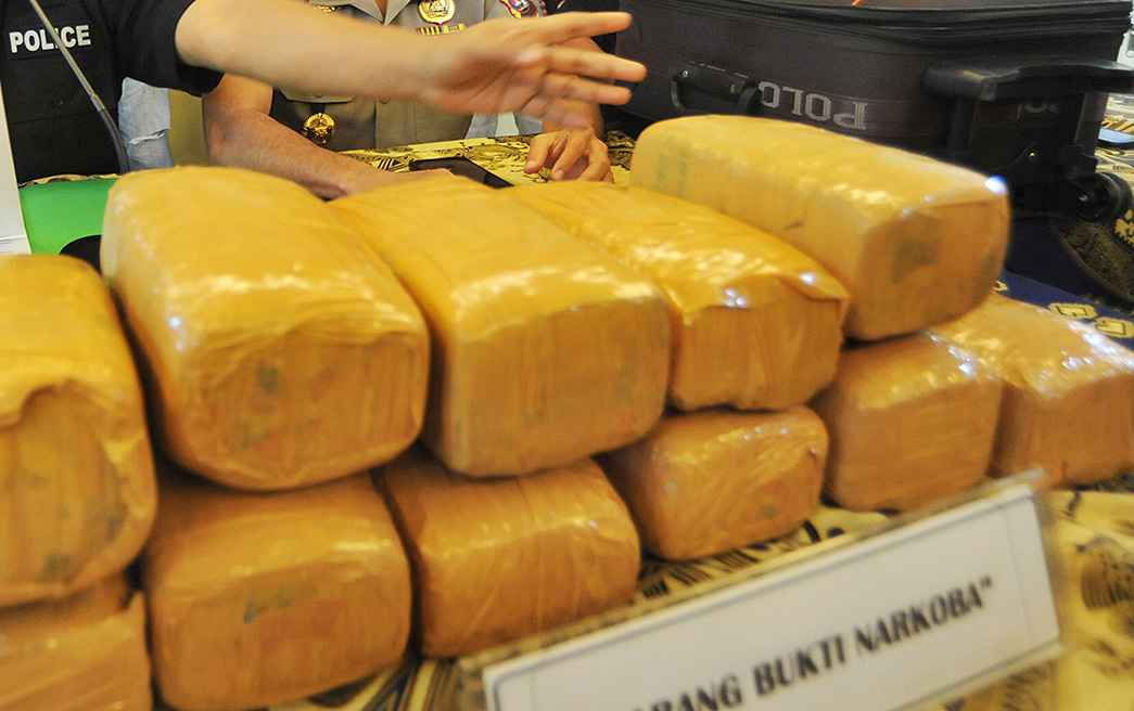 BNN Sita Dua Karung Diduga Narkoba dari Sindikat Narkoba Internasional