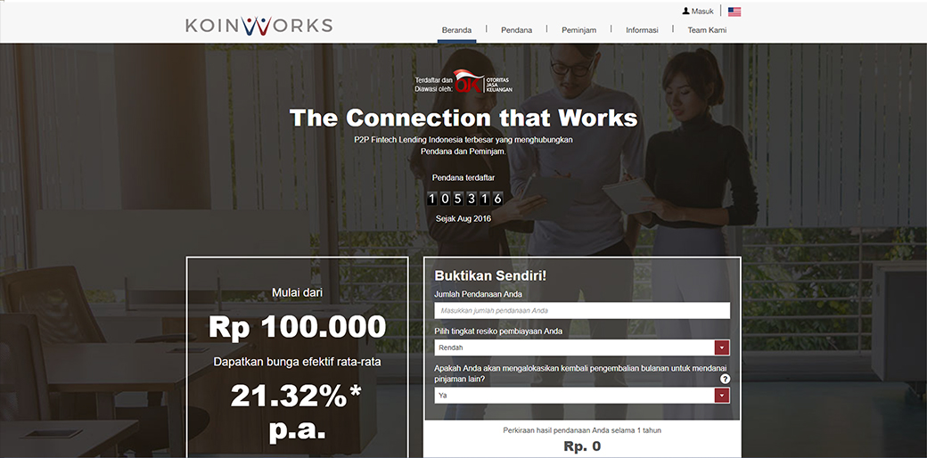 KoinWorks Raup Investasi Pertama Dari Quona