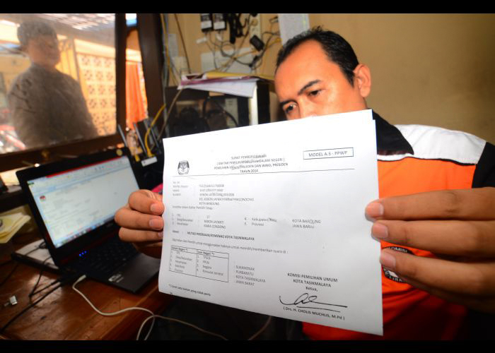 Pengguna Formulir A5 Beda Provinsi Hanya Bisa Pilih Presiden 